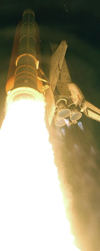 Space shuttle launch