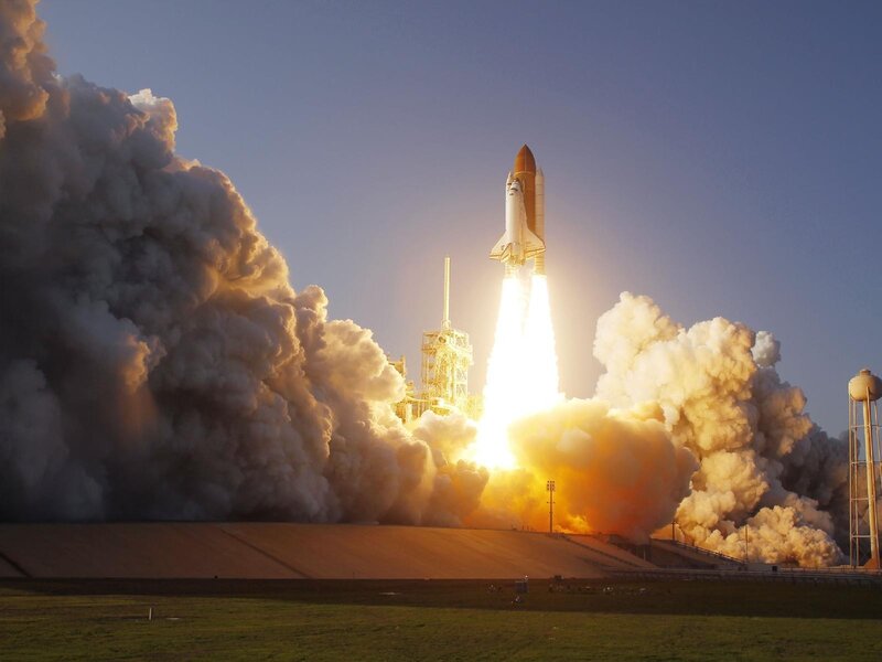 Space shuttle launch