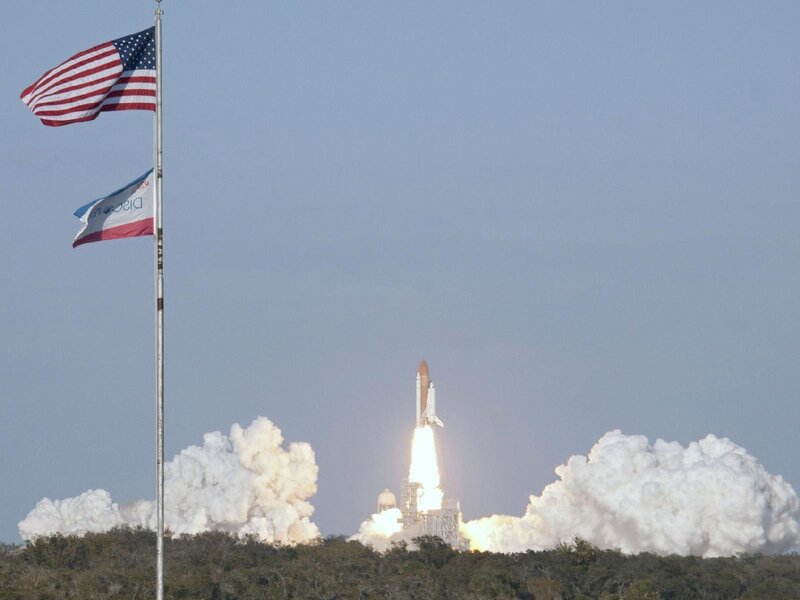 Space shuttle launch