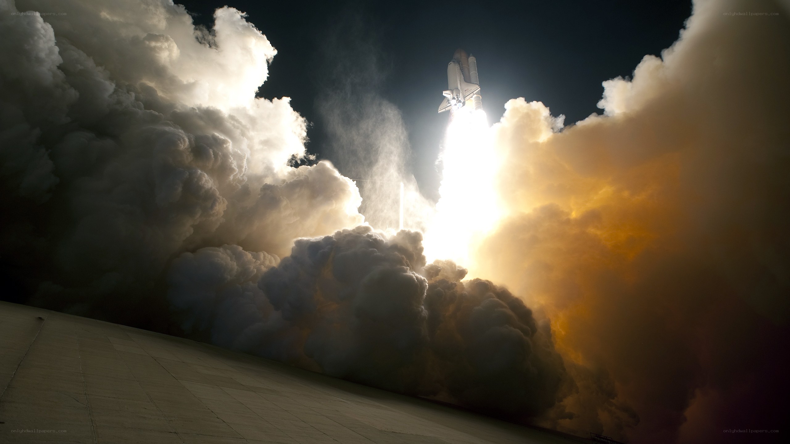 Space shuttle launch