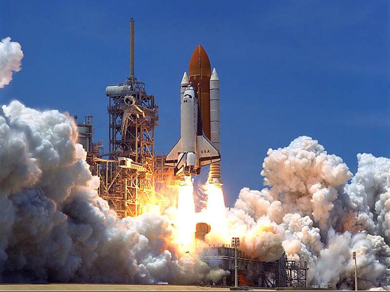 Space shuttle launch