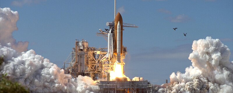 Space shuttle launch
