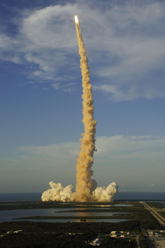 Space shuttle launch