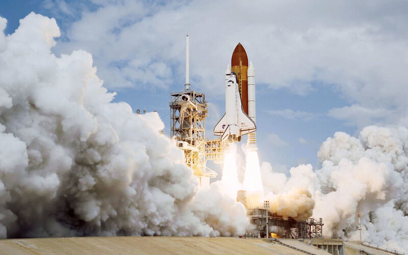 Space shuttle launch
