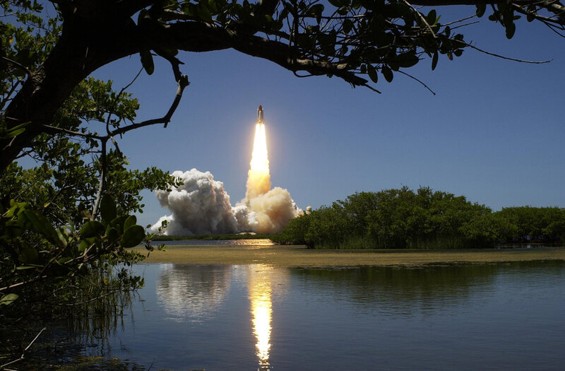 Space shuttle launch