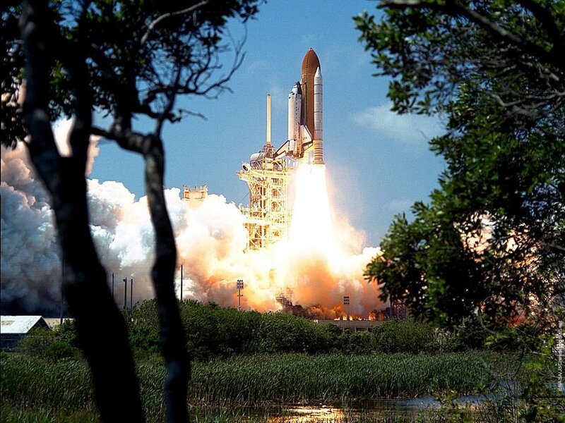 Space shuttle launch