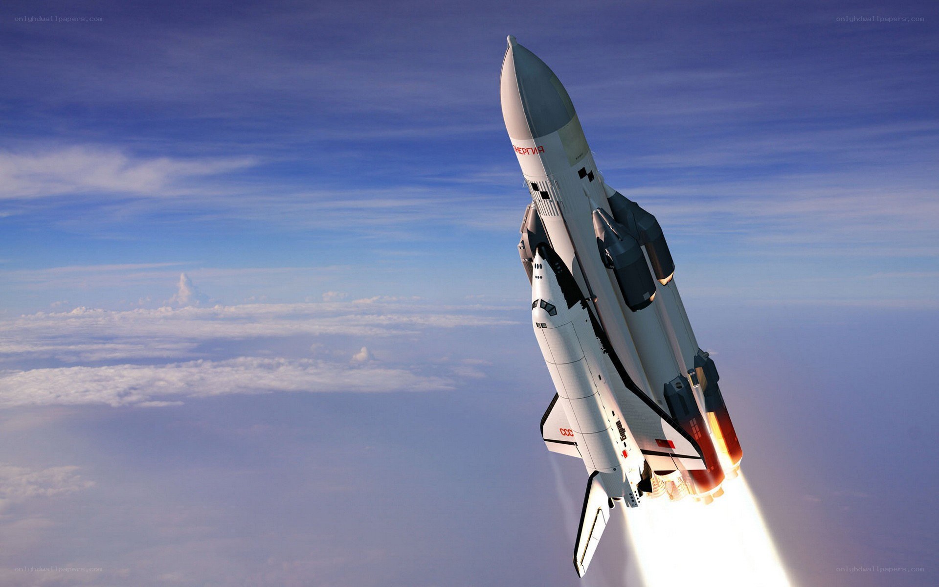Space shuttle launch