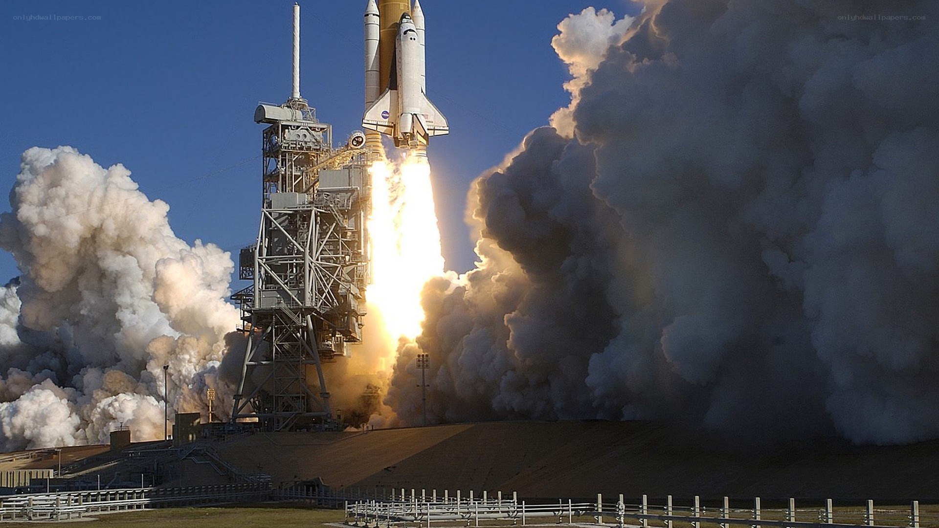 Space shuttle launch
