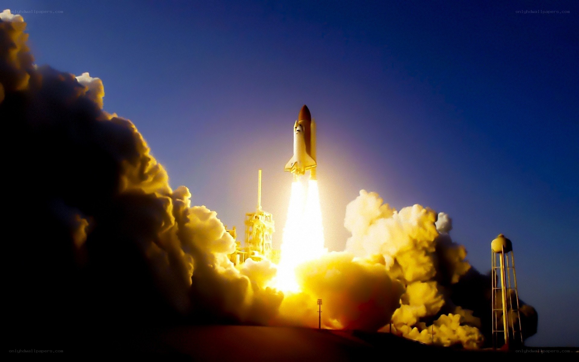 Space shuttle launch