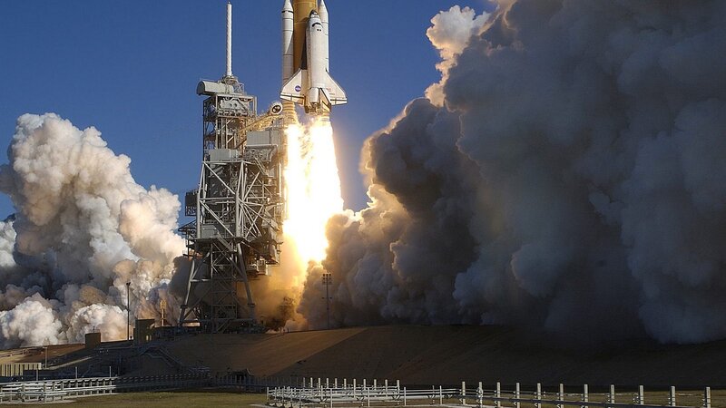 Space Shuttle Launch — Afternoon