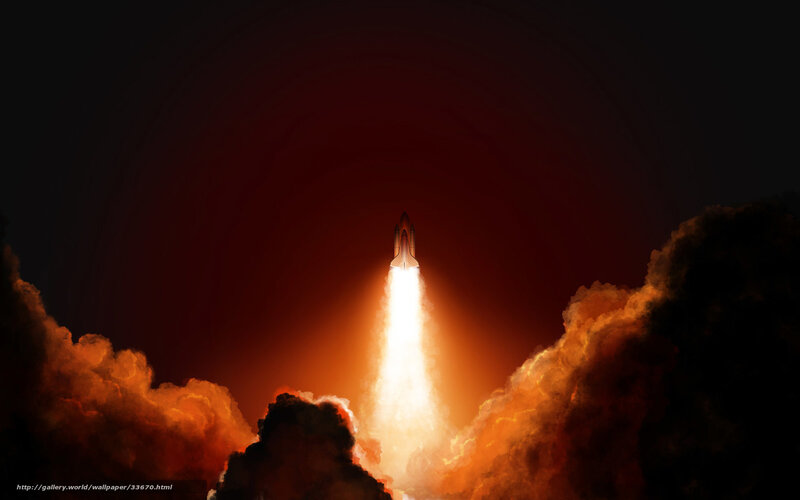 Space shuttle launch