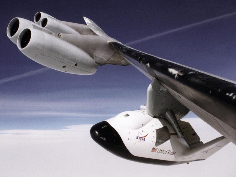 Space Shuttle on Carrier