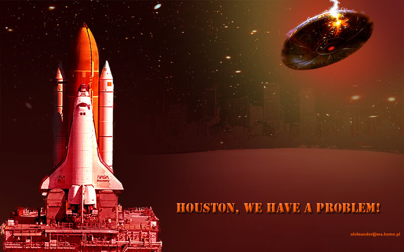 Space Shuttle on Launchpad