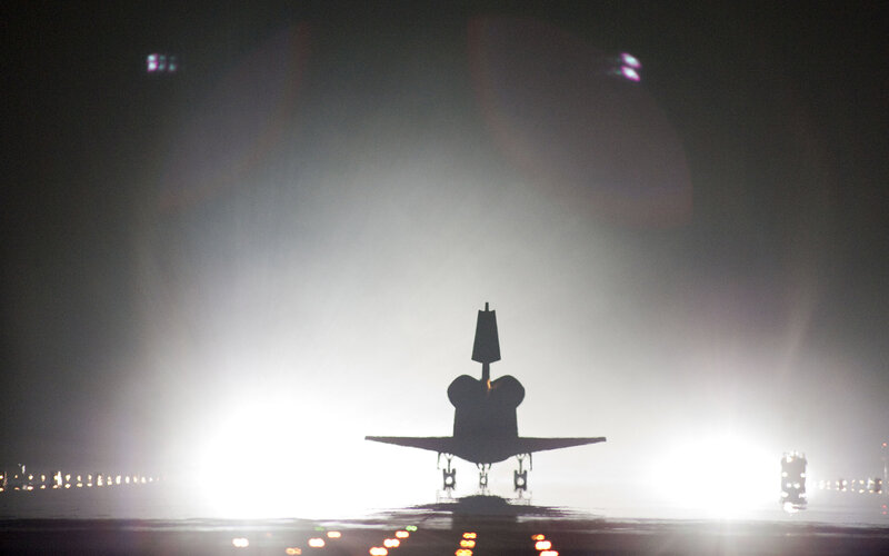 Space Shuttle Silhouette