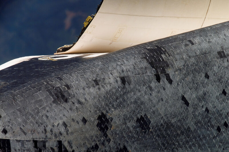 Space shuttle thermal tiles