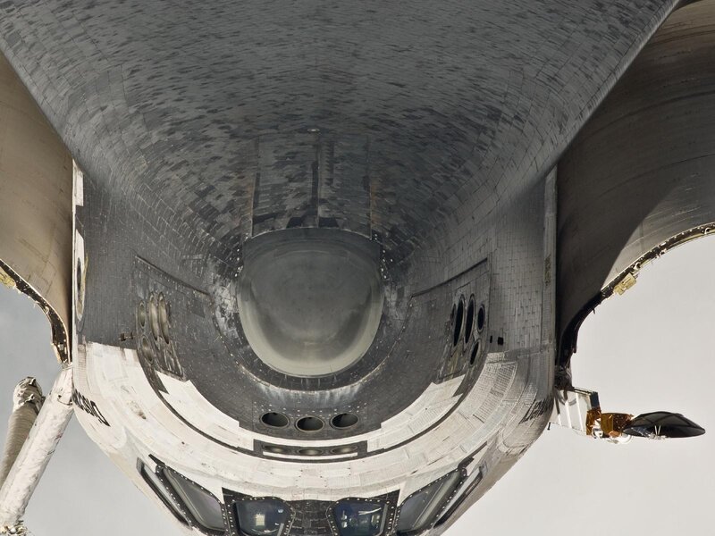 Space Shuttle Underside