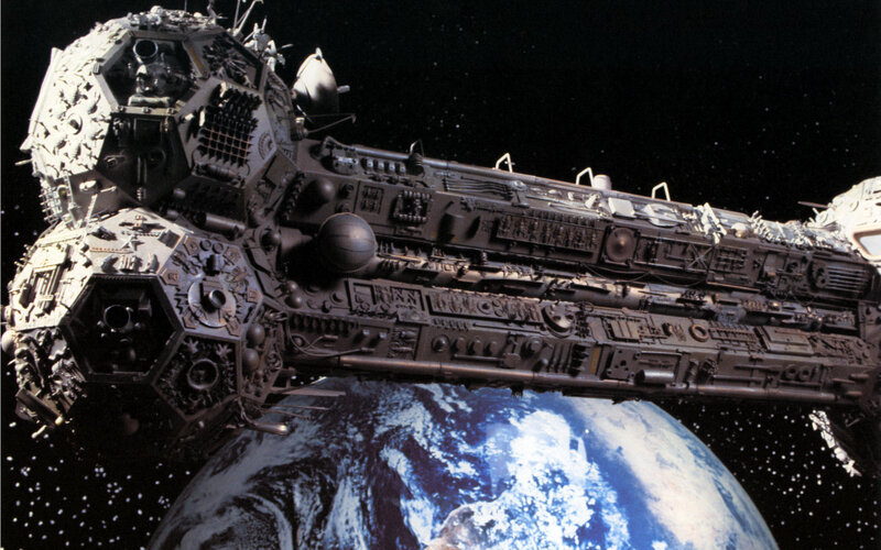 space station above earth