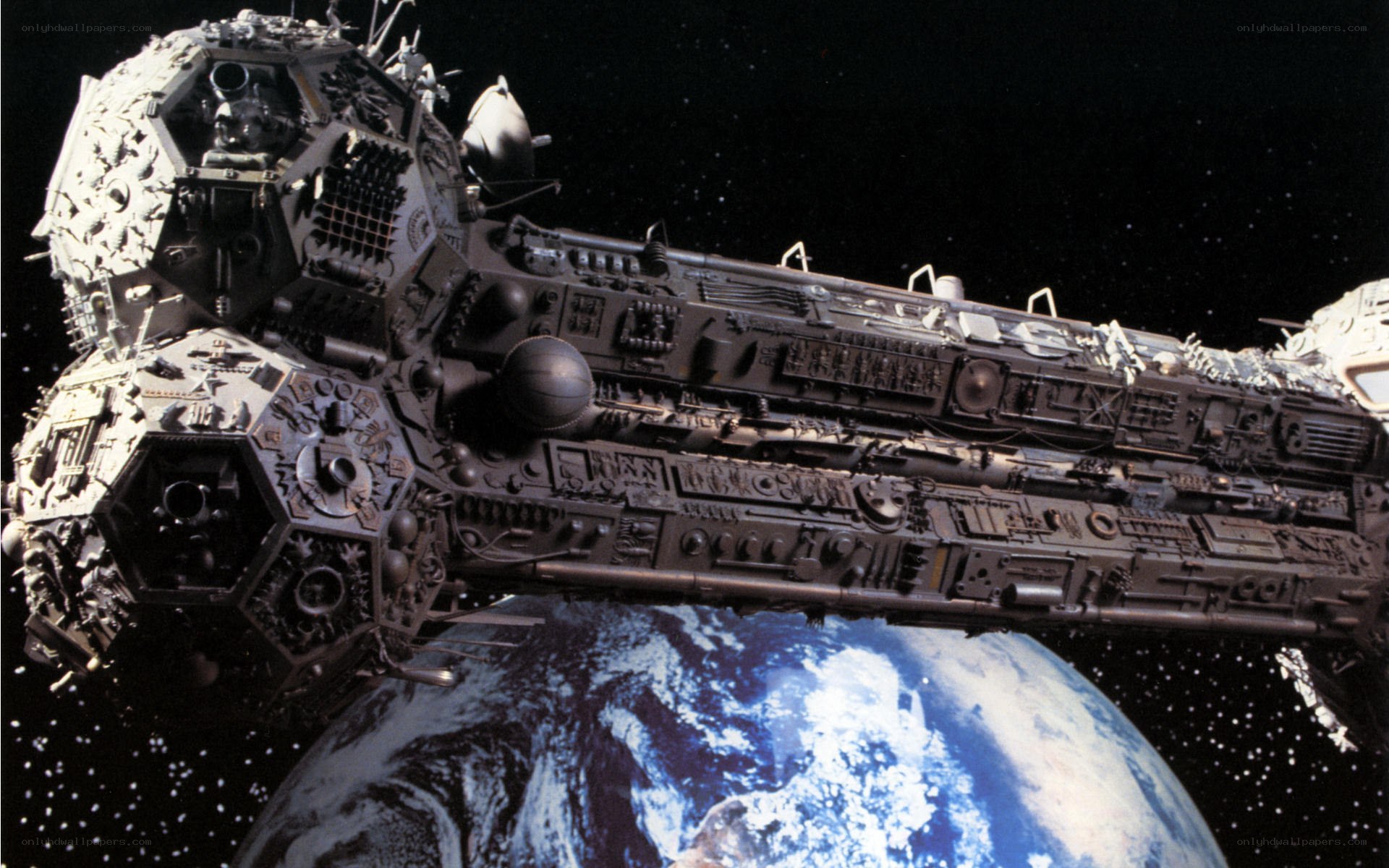 space station above earth