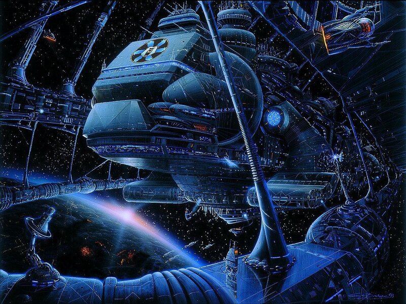 Space Station Complex — Blue