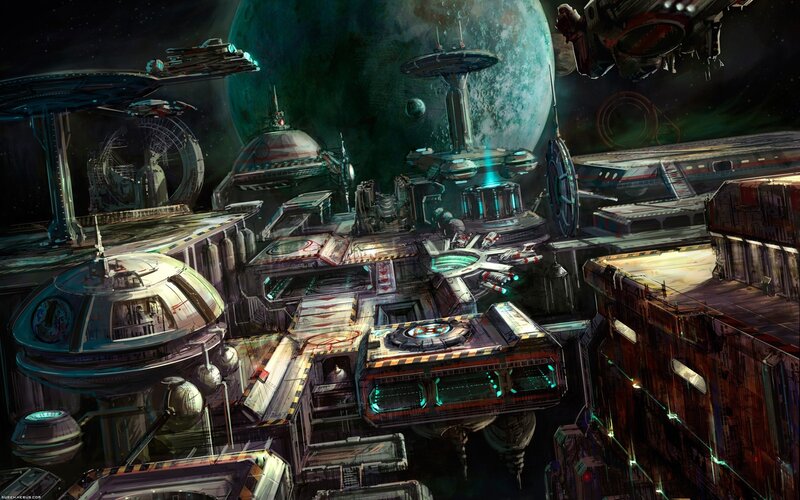 Space Station Complex — Green