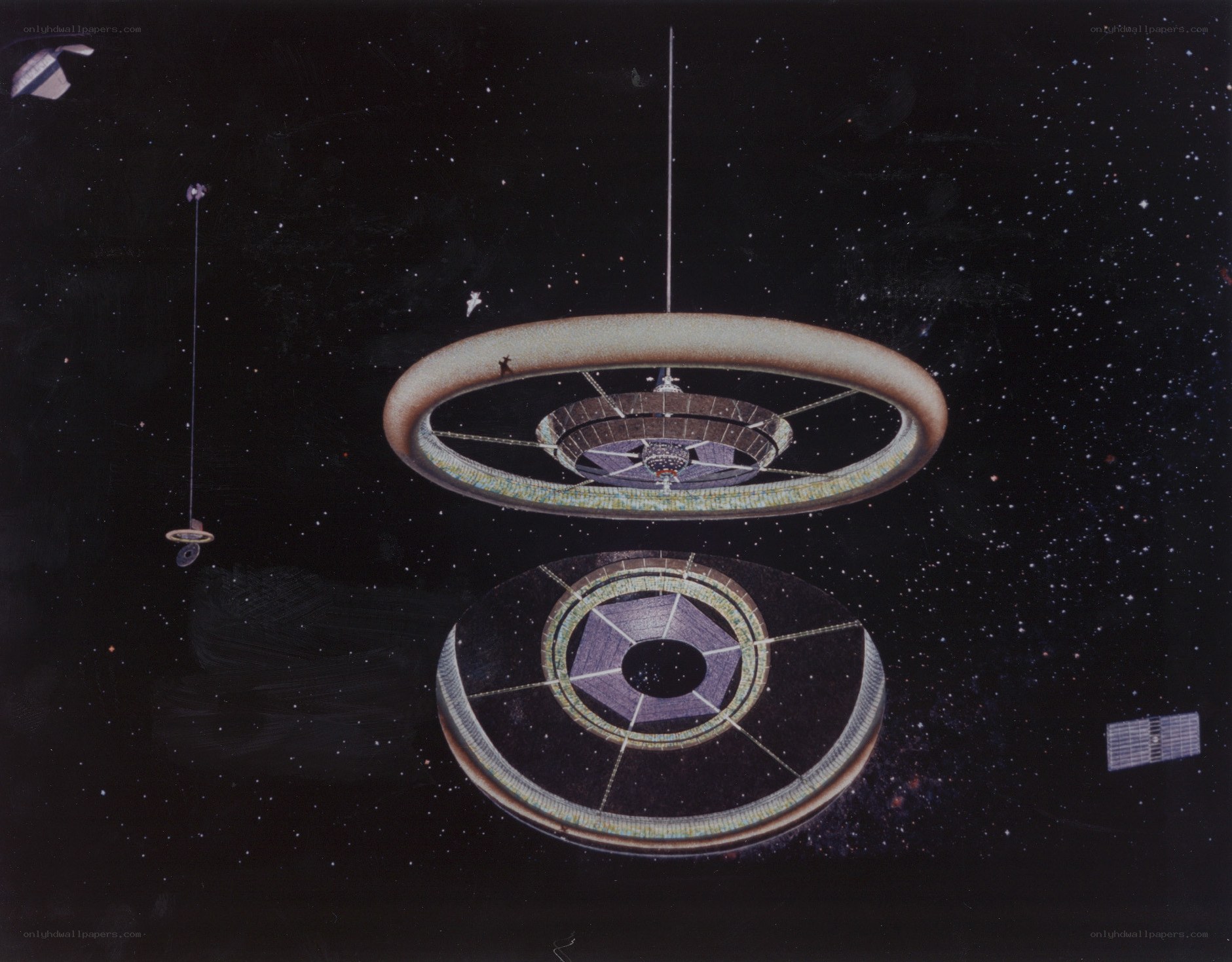 space station concept art