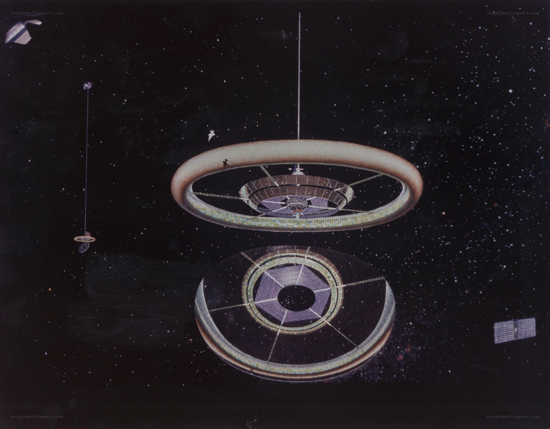 space station concept art