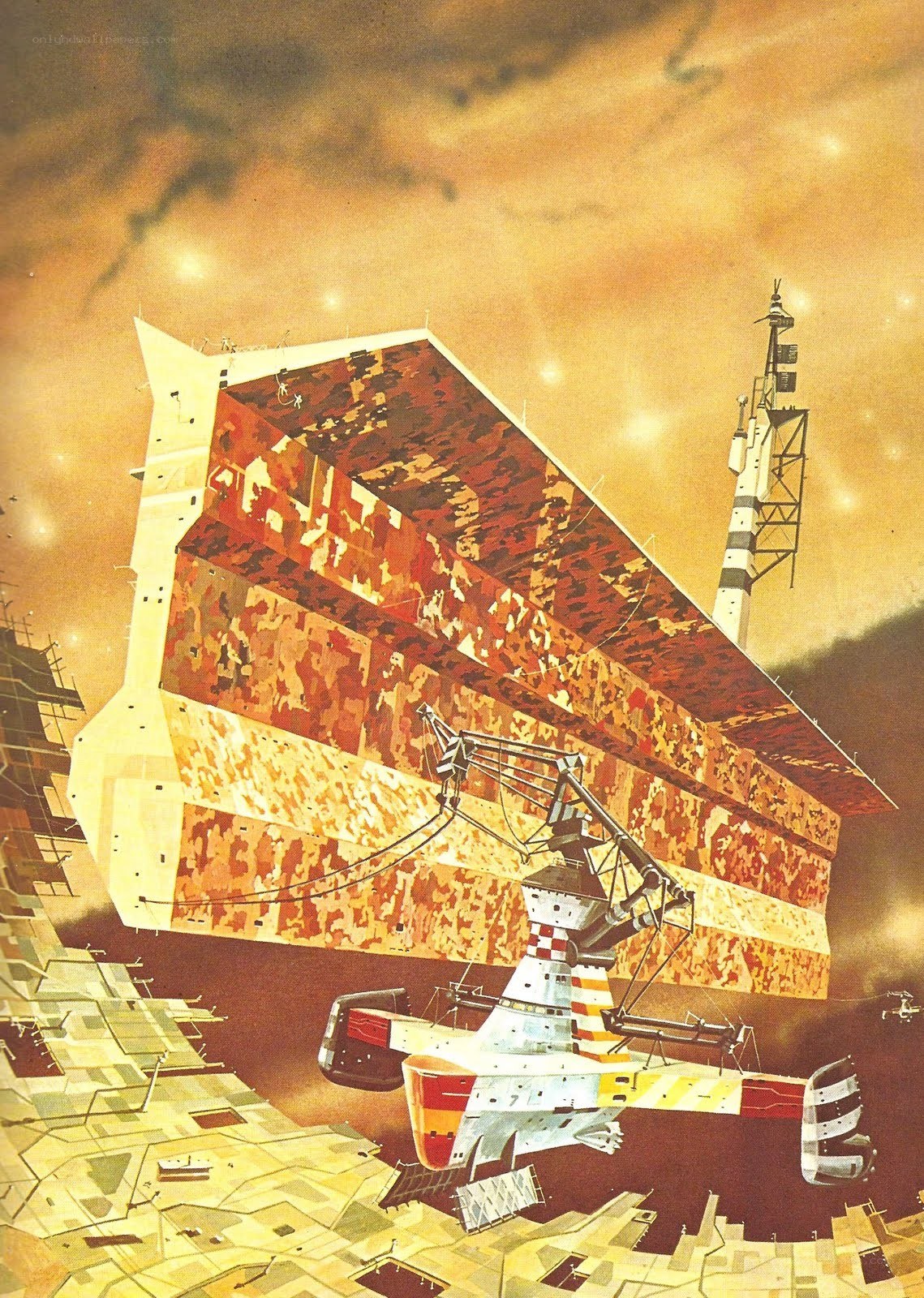 Space station construction