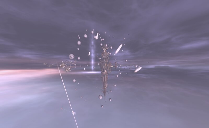 space station explosion