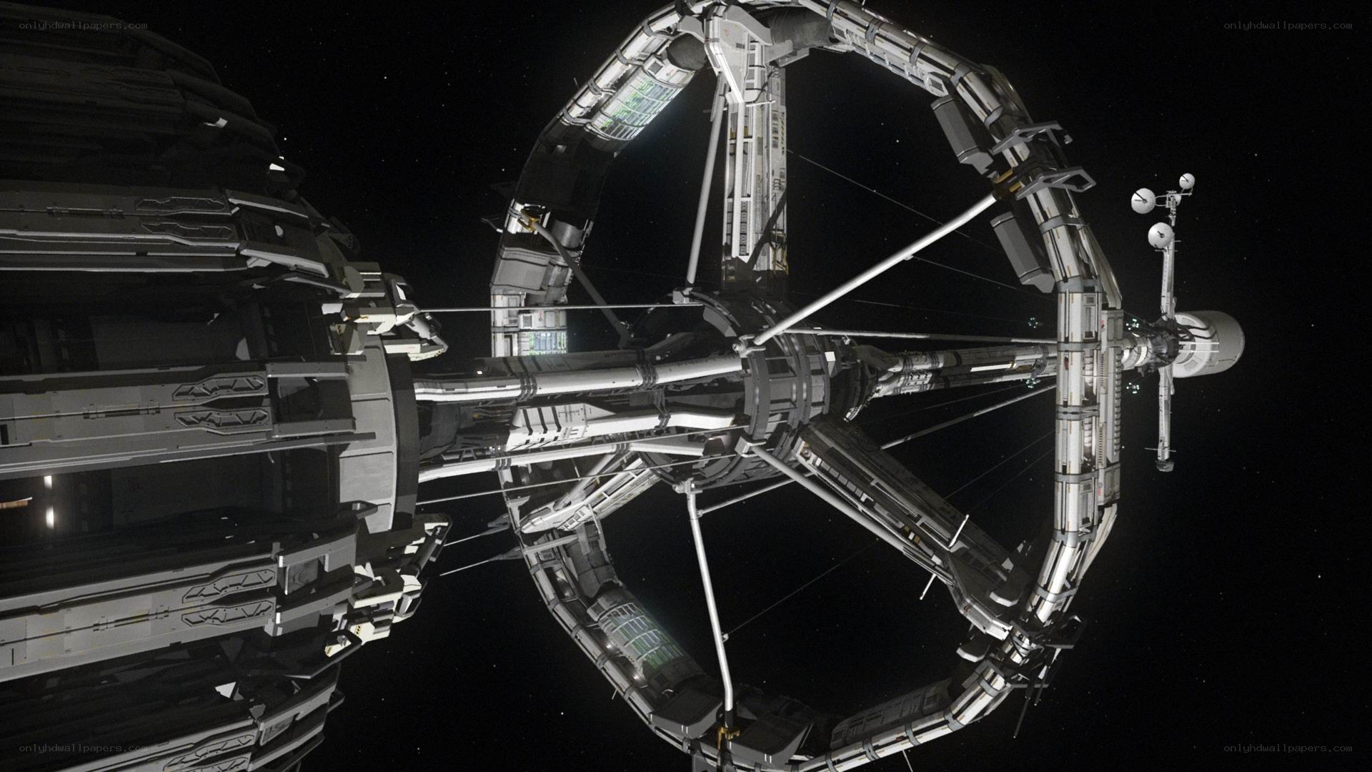 space station in orbit