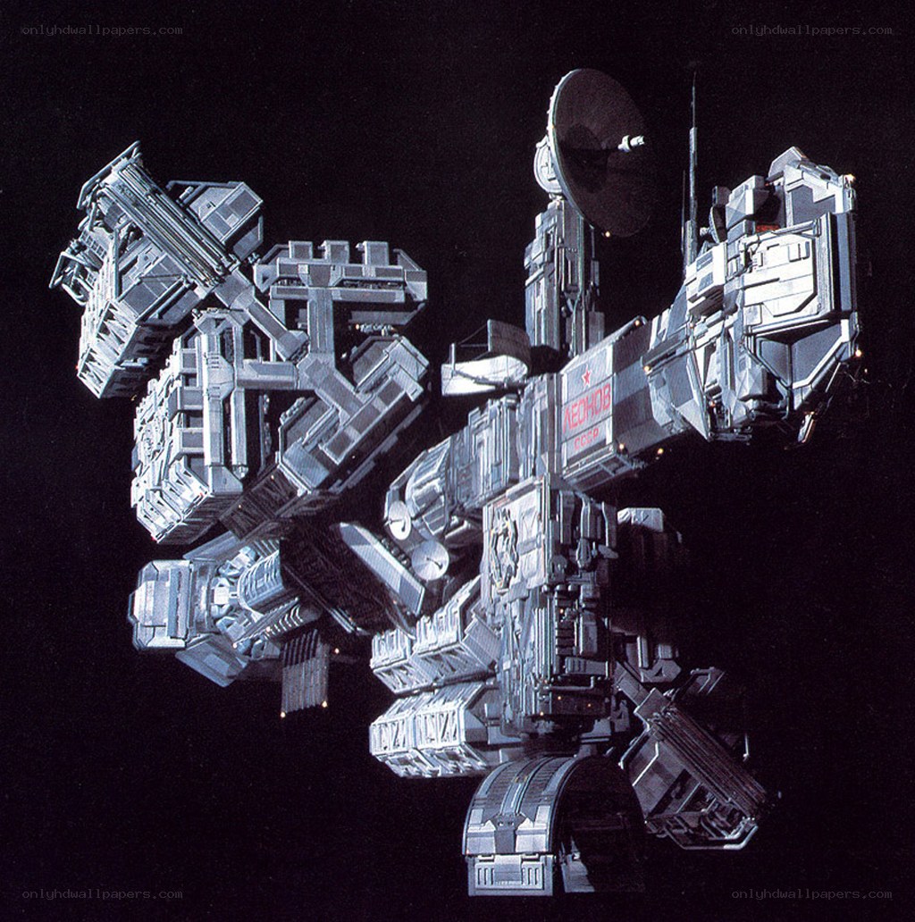 space station in orbit