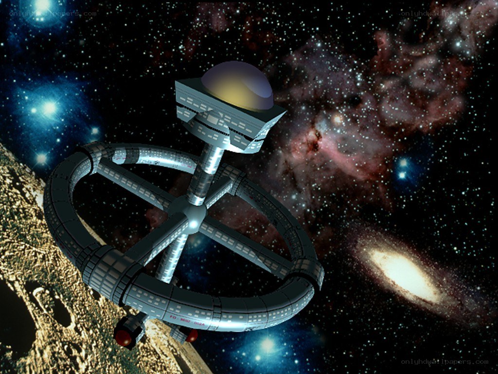 space station in orbit