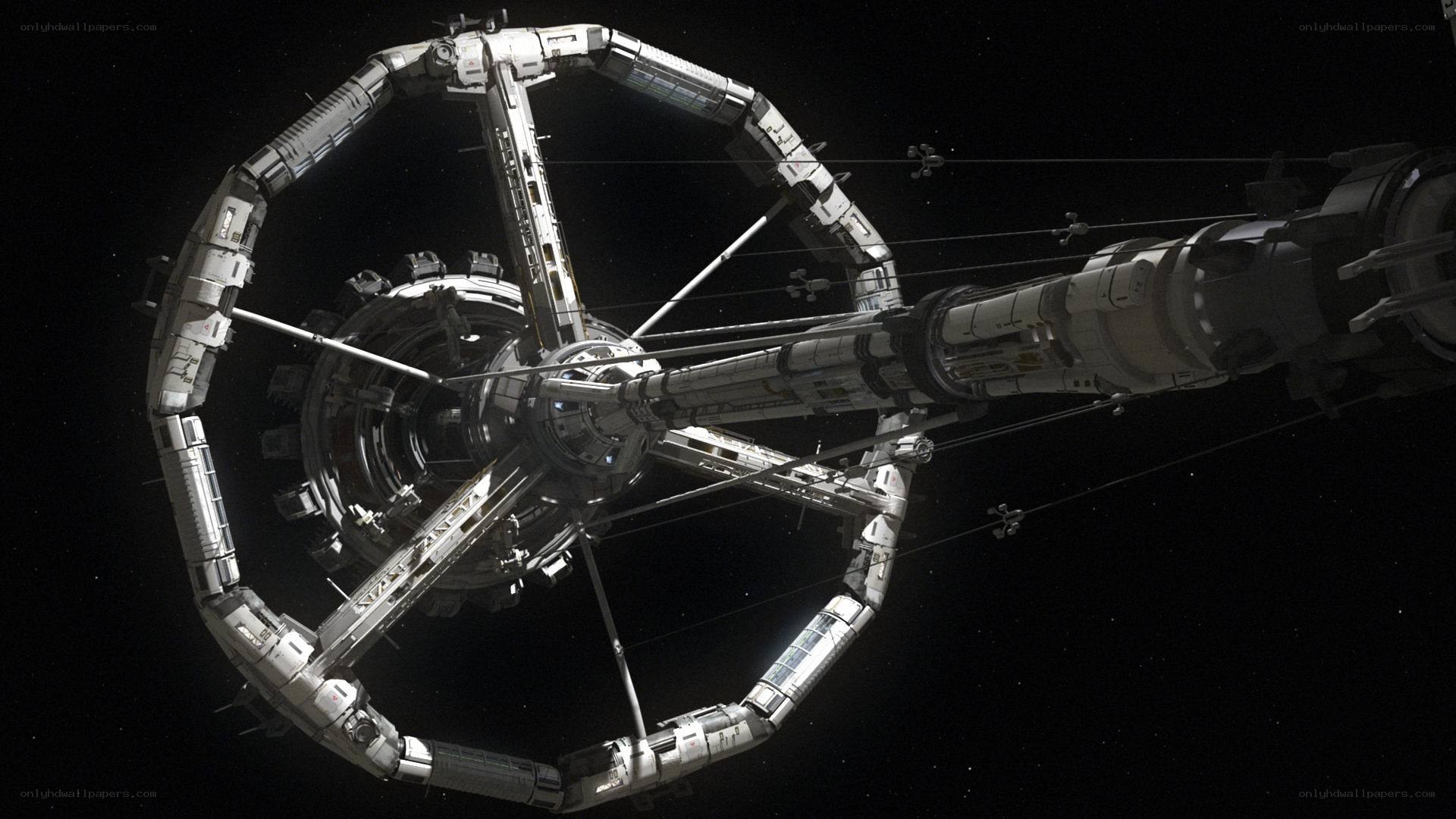 space station in orbit