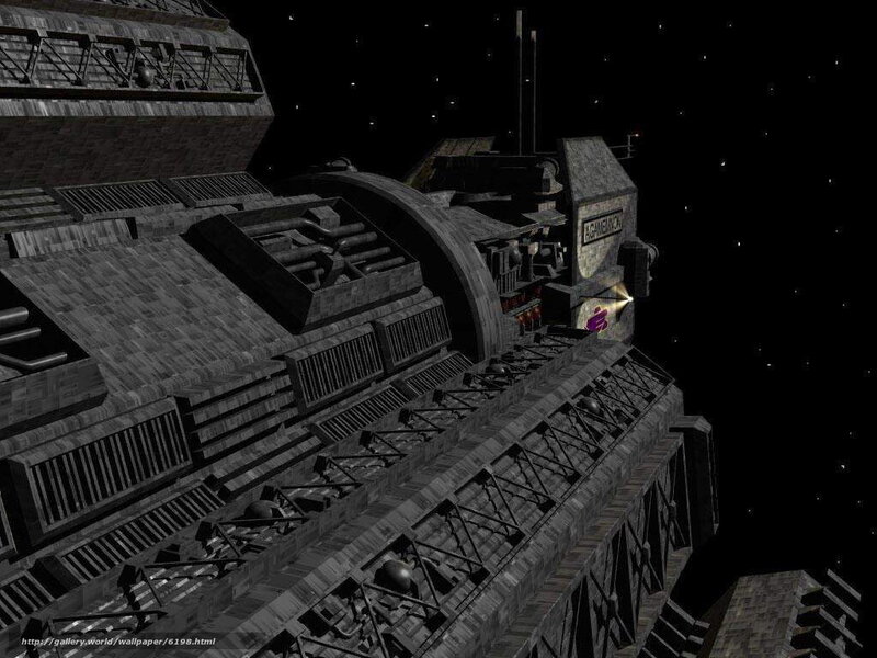 space station in orbit