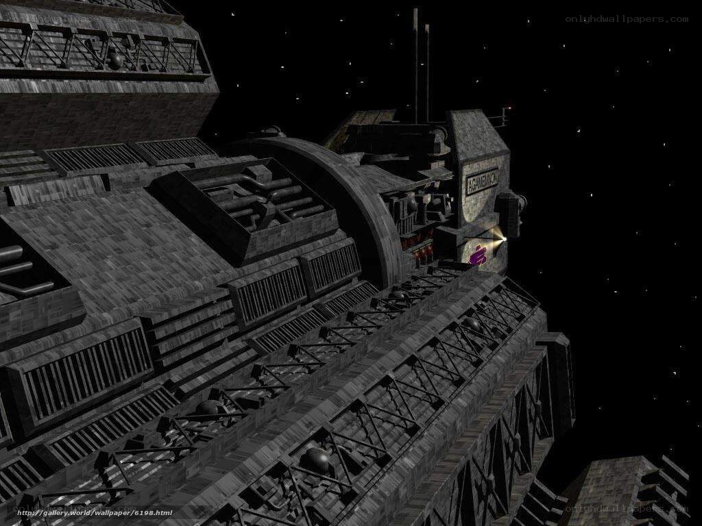 space station in orbit