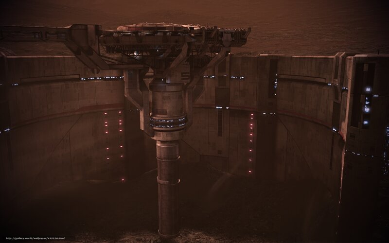 Space Station Interior — Brown