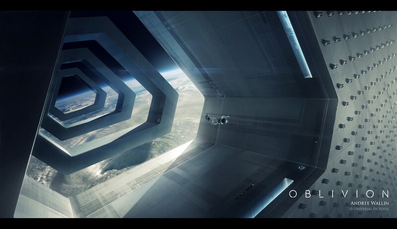Space Station Interior — Gray