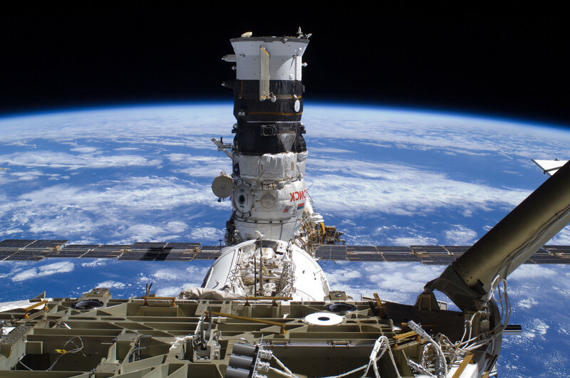 Space Station Module — Blue