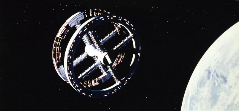 space station orbiting Earth