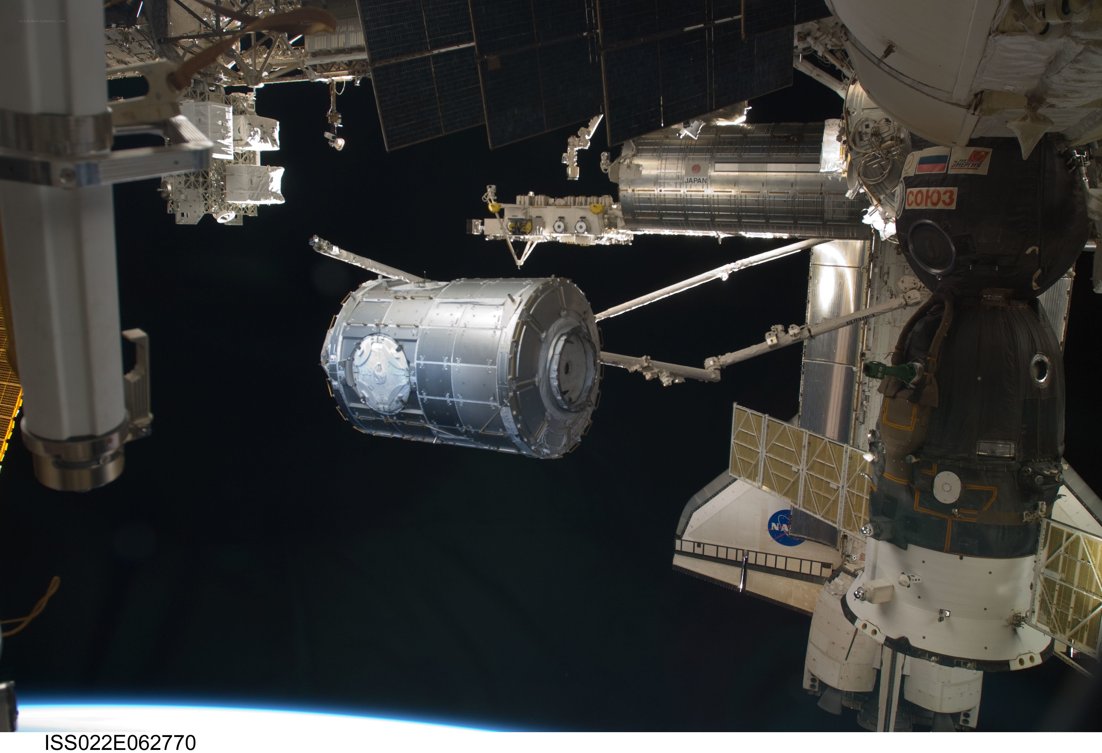 Space station resupply mission