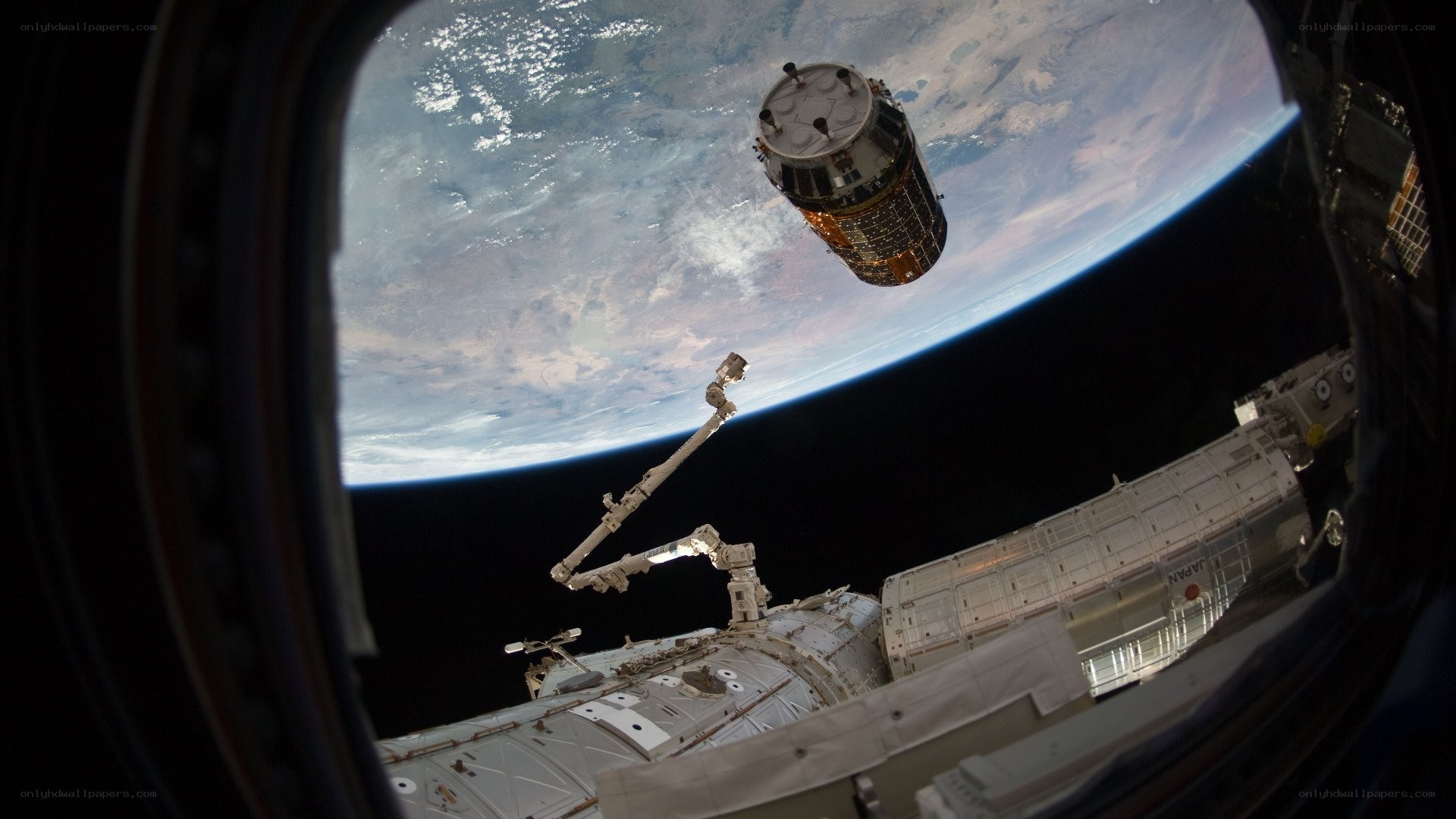 Space station resupply mission