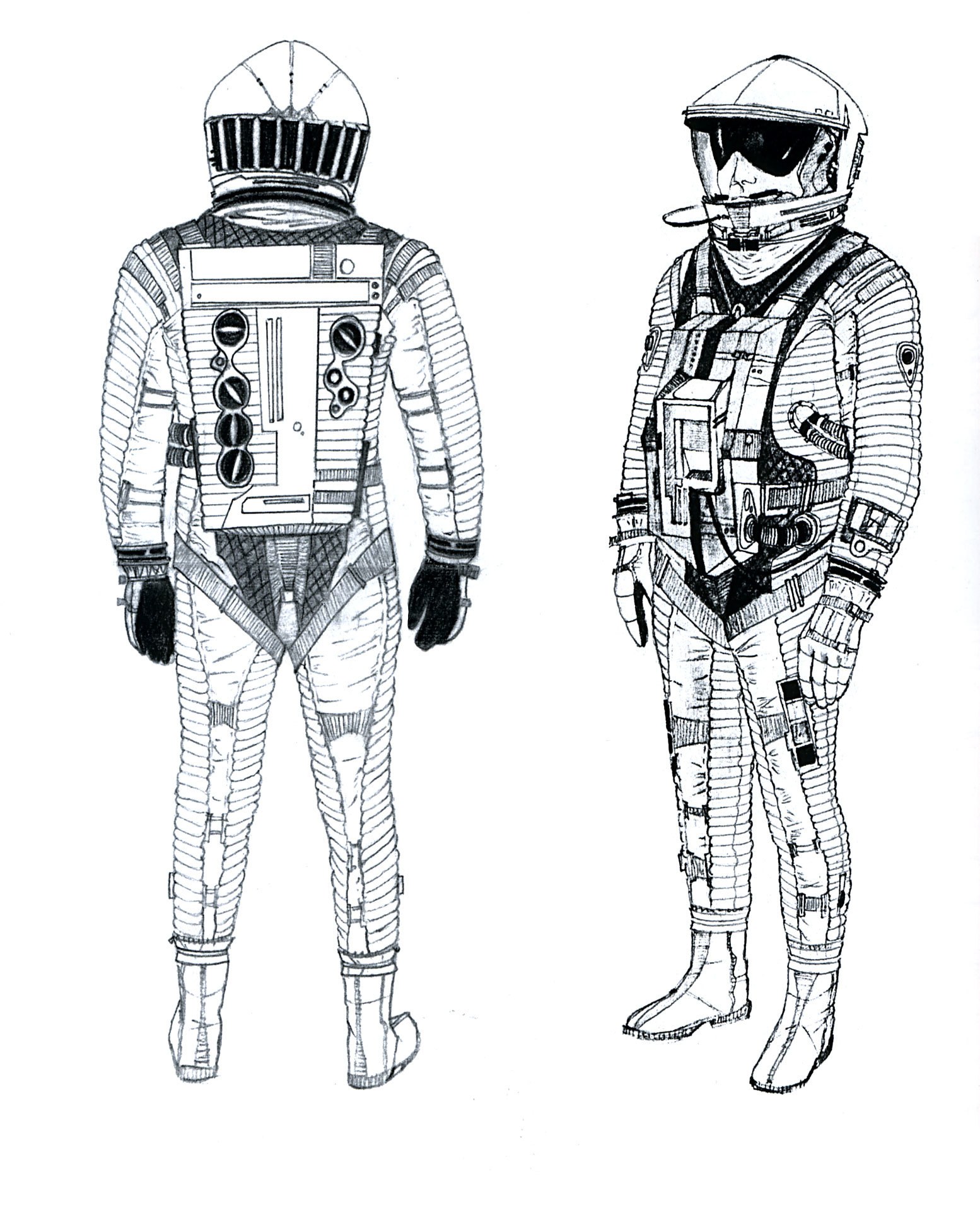 space suit design concept