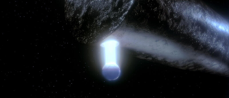 space whale with glowing core