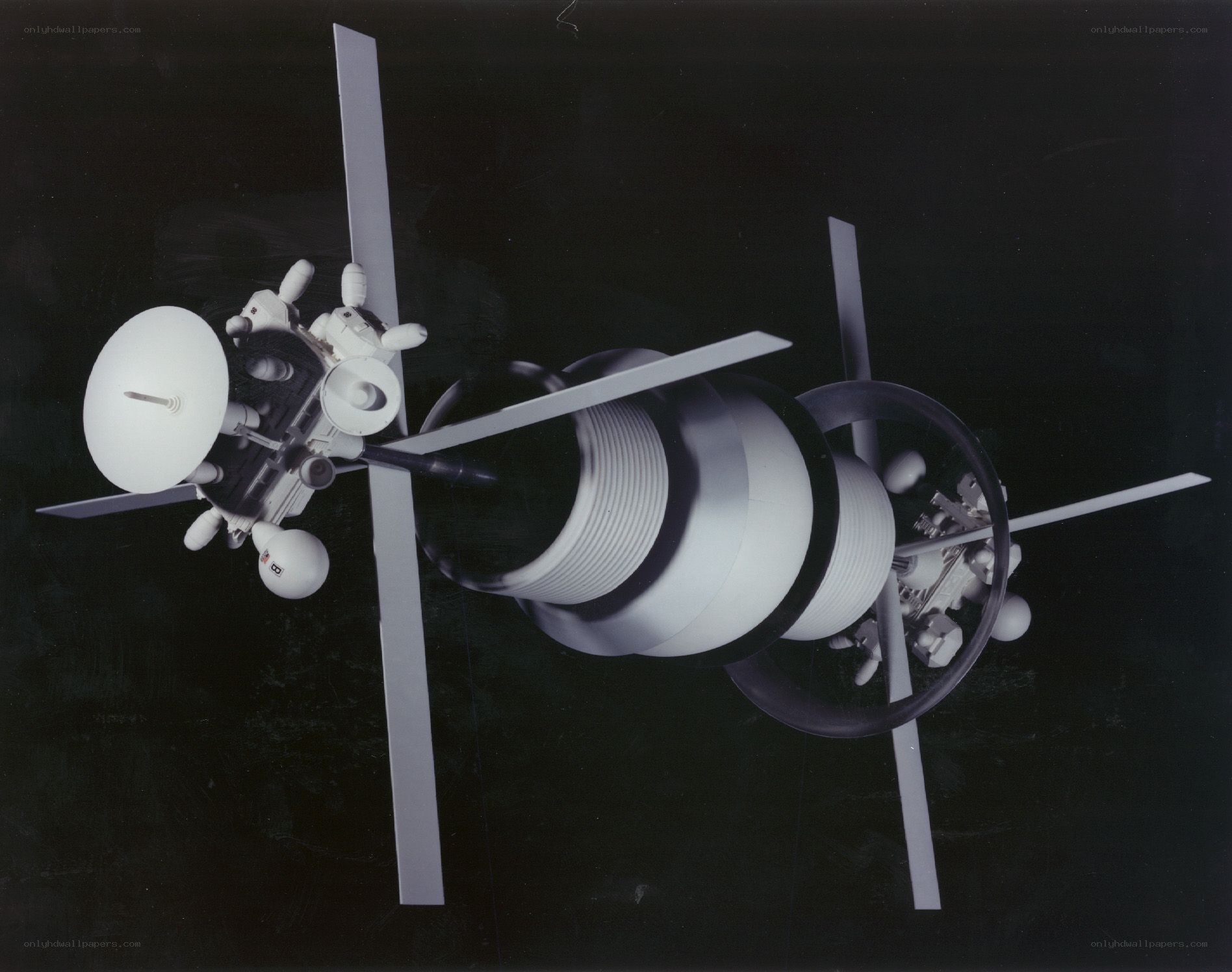 spacecraft concept model