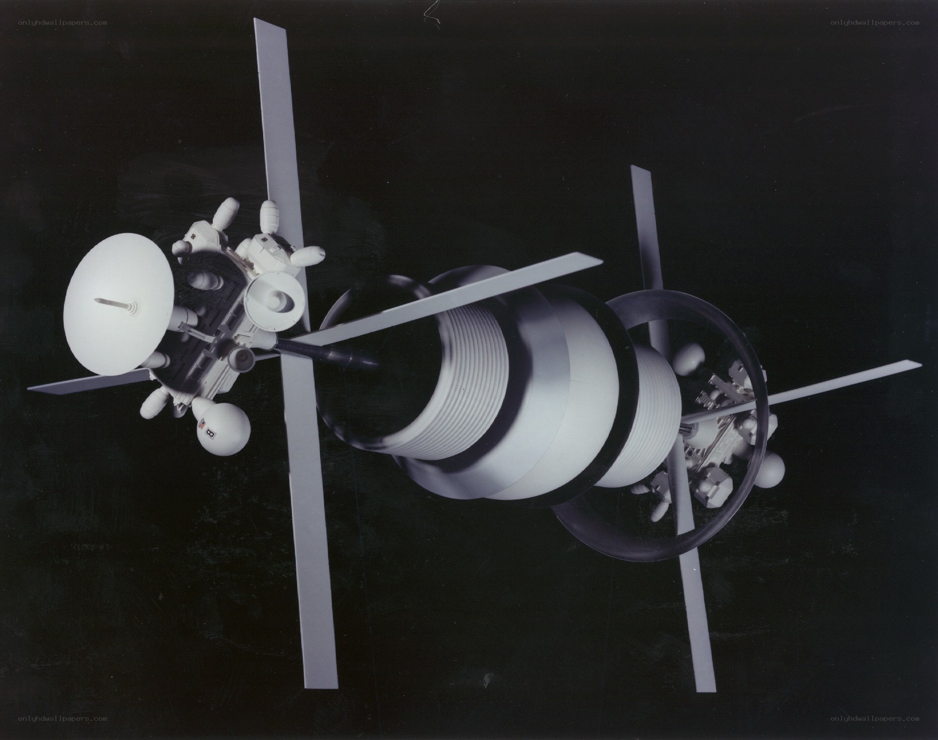 spacecraft concept model