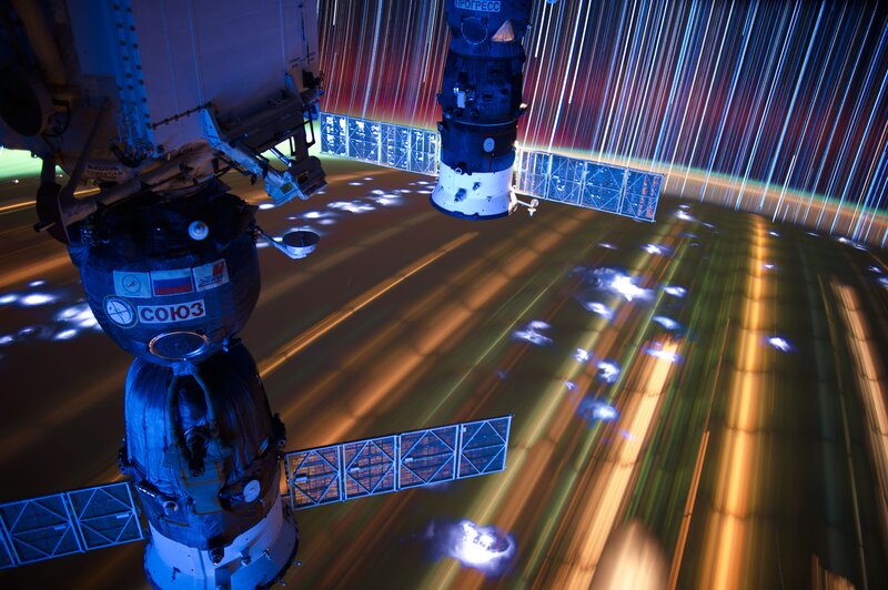 Spacecraft docking in orbit