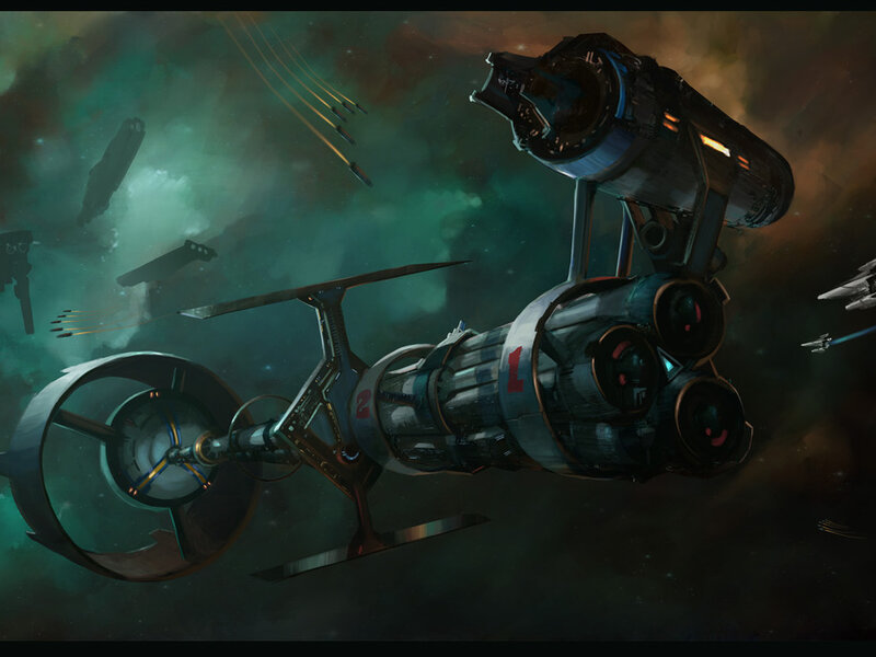 Spacecraft in Battle