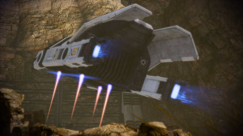 Spacecraft in Cave