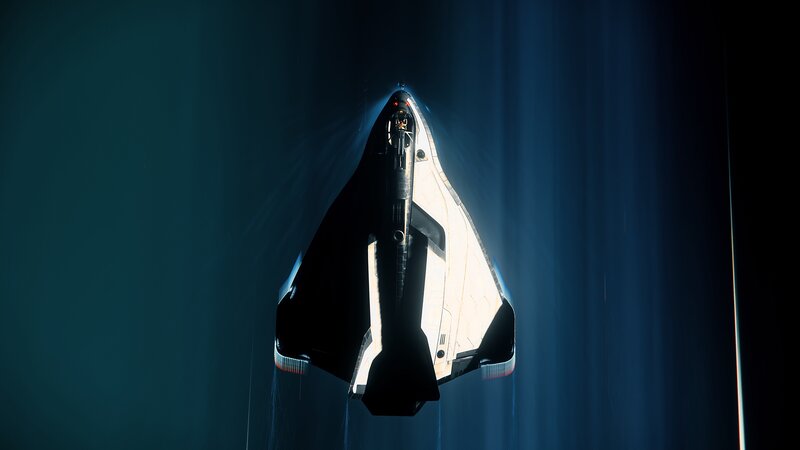 Spacecraft in Dark Environment