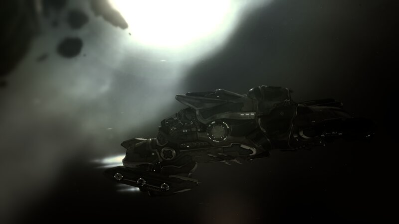Spacecraft in Dark Space