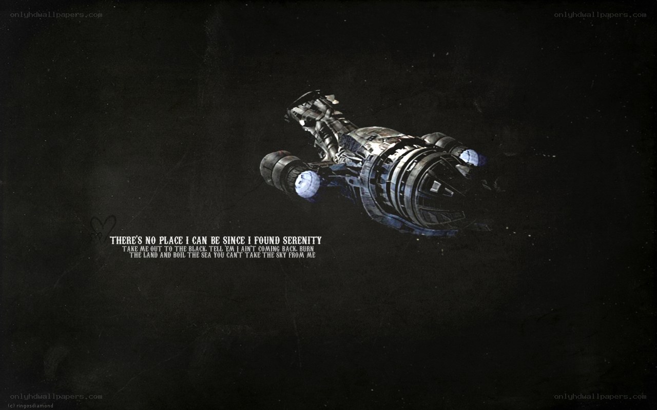 spacecraft in dark void
